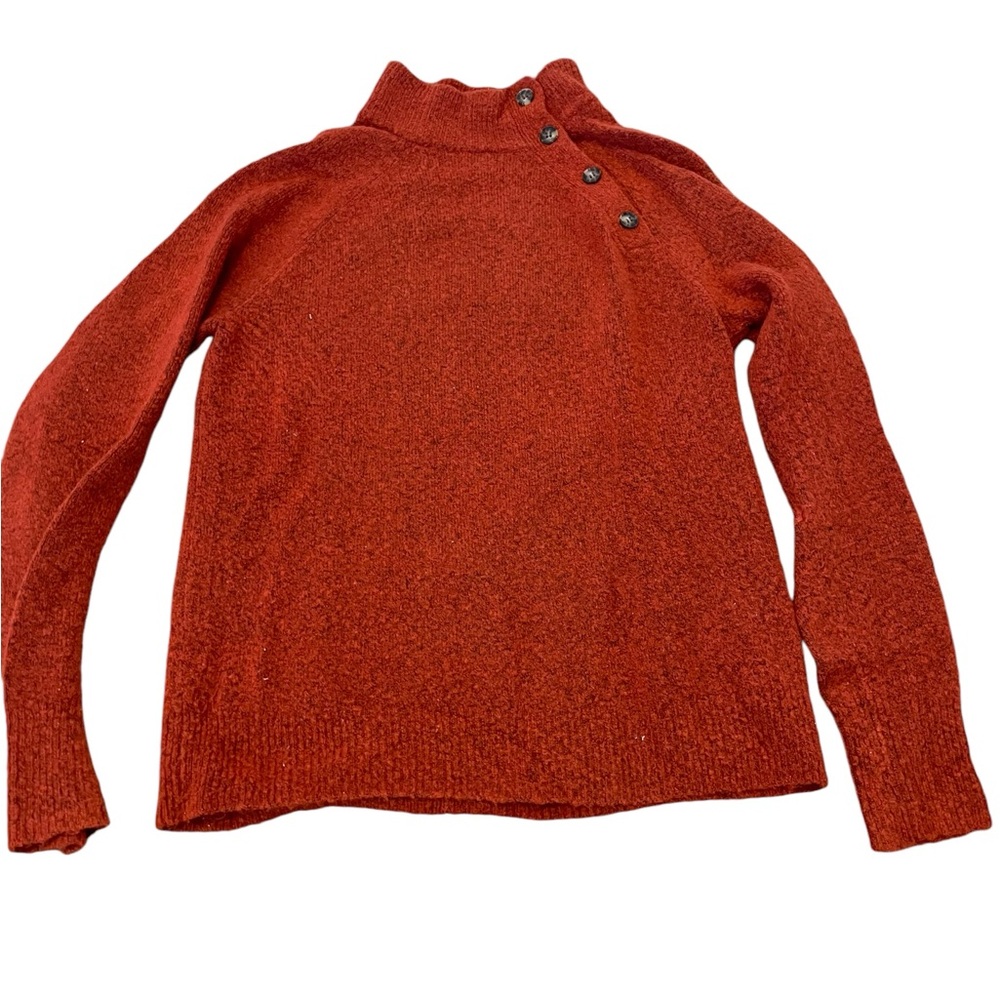 ❤️ J Crew burnt orange sweater